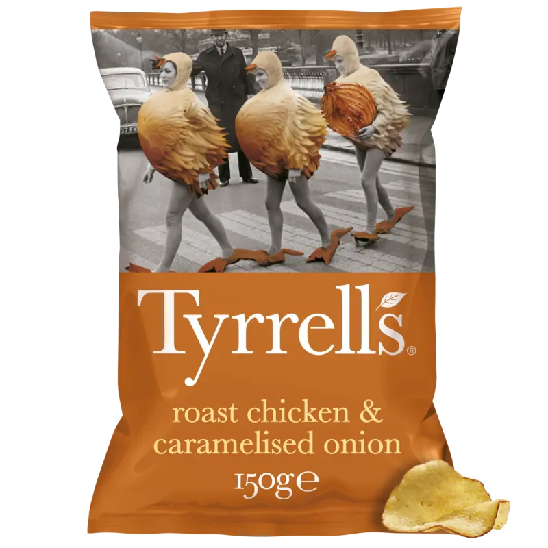 Tyrrells Roast chicken & caramelised onion