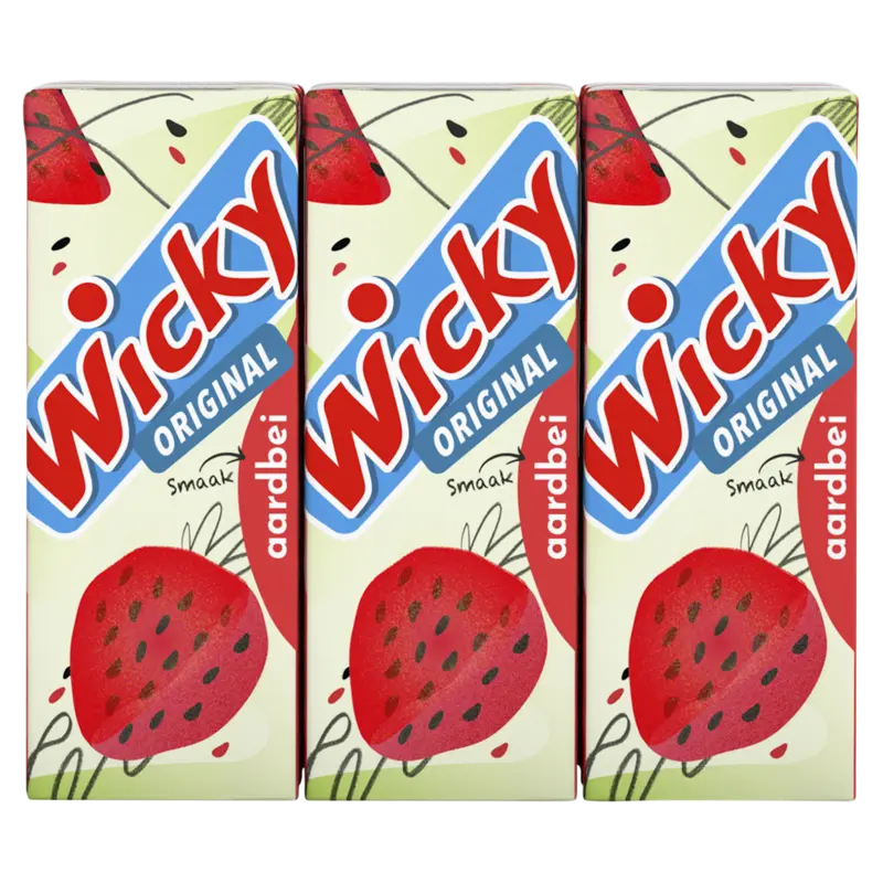Wicky Aardbei 6-pack