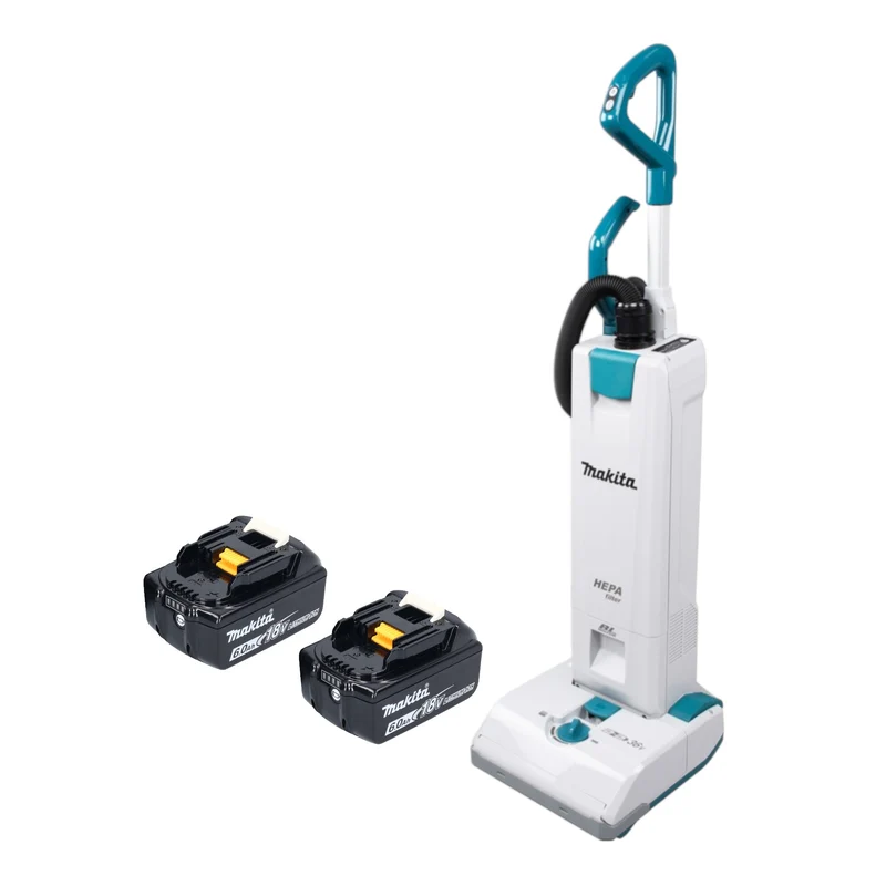 Makita DVC 560 G2 Akku Staubsauger 36 V ( 2x 18 V ) 5 l Brushless + 2x Akku 6,0 Ah - ohne Ladegerät