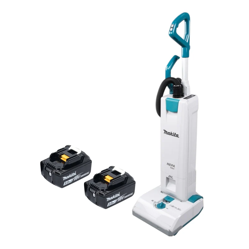 Makita DVC 560 T2 Akku Staubsauger 36 V ( 2x 18 V ) 5 l Brushless + 2x Akku 5,0 Ah - ohne Ladegerät