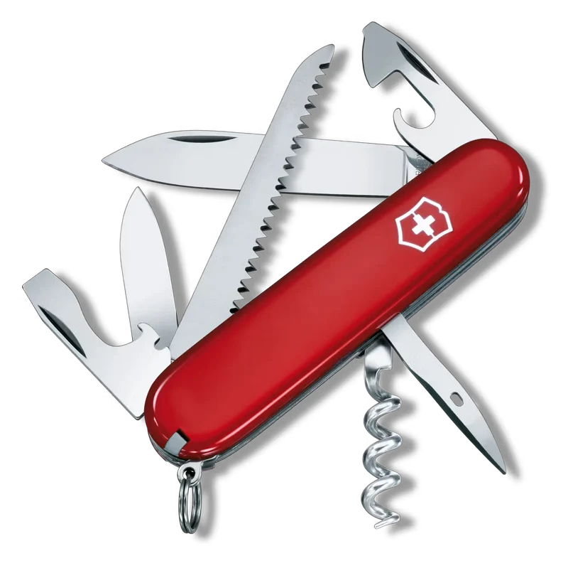 Offiziersmesser Camper rot