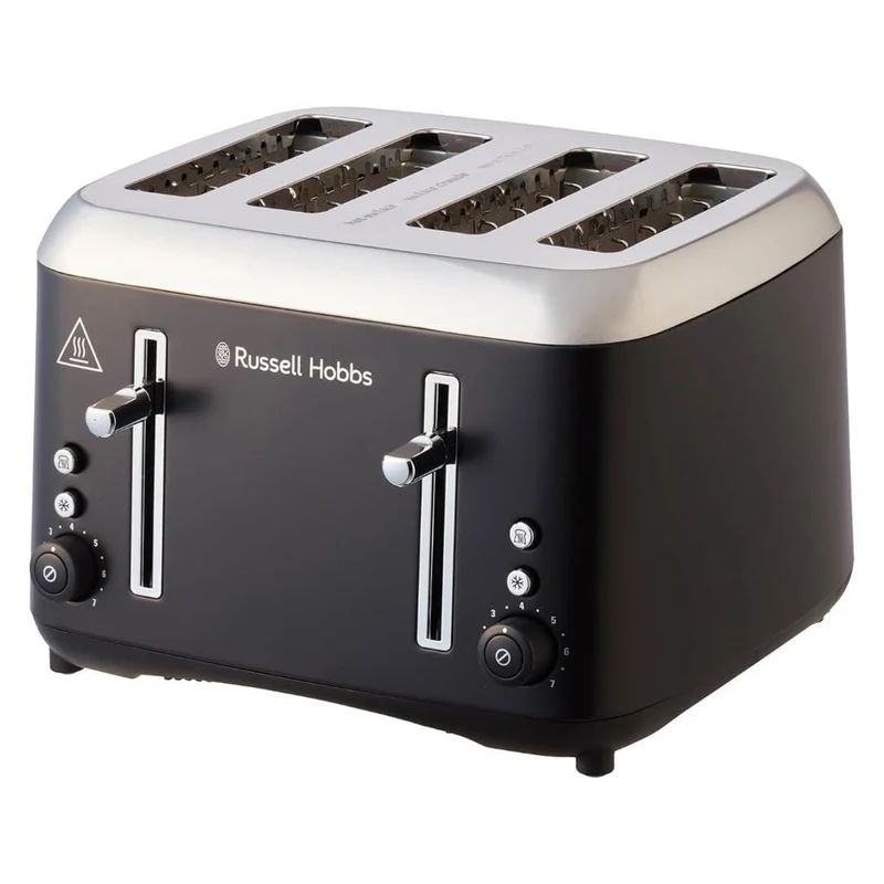 Russell Hobbs Addison 4 Slice Toaster – Black | 27740