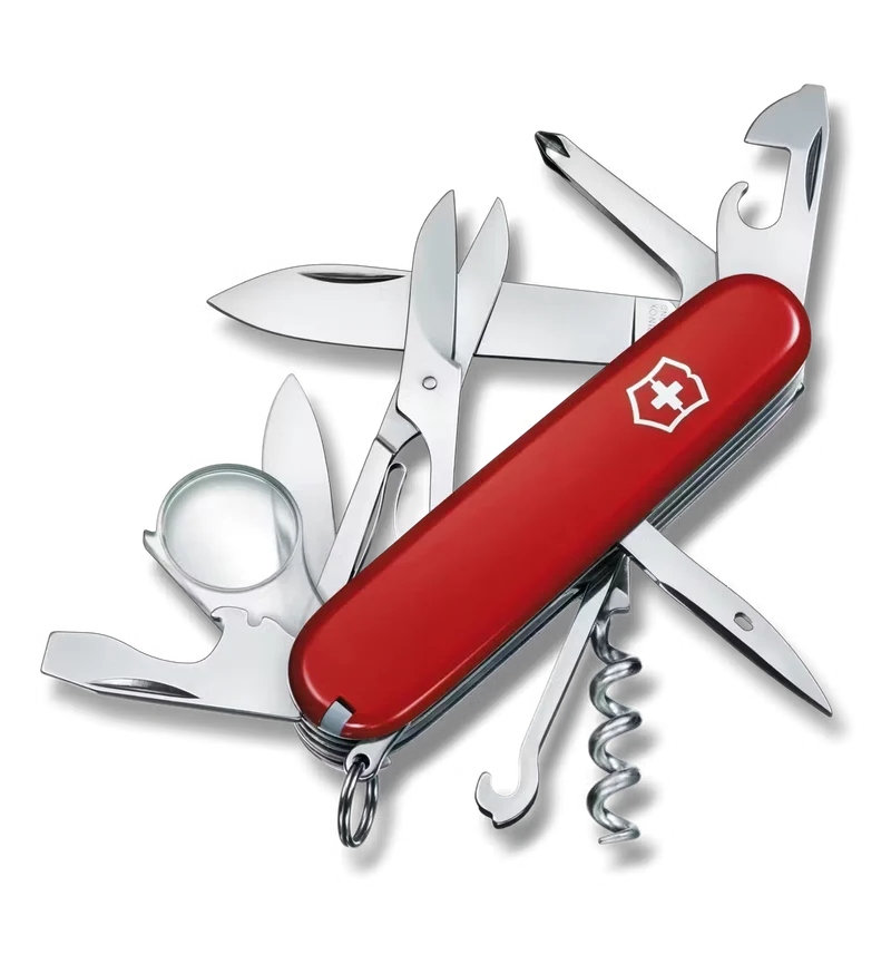 Offiziersmesser Explorer rot
