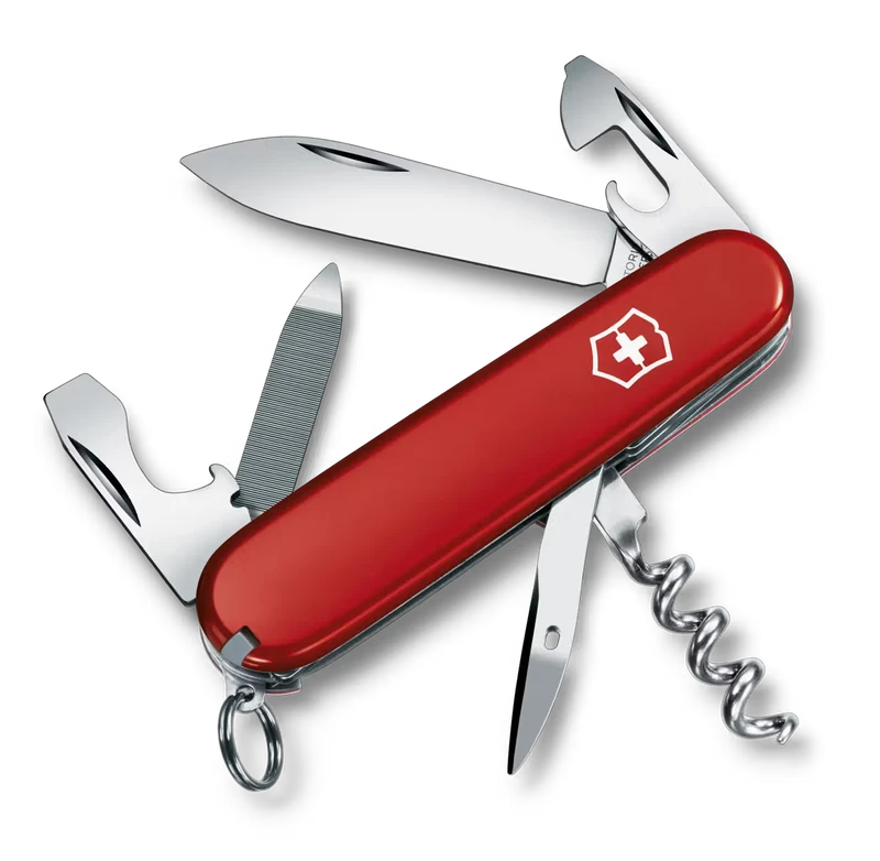 Offiziersmesser Sportsman rot