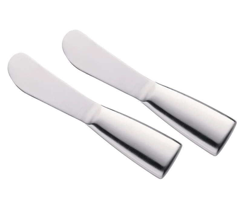 Buttermesser 2er Set matt Servieren & Tischaccessoires