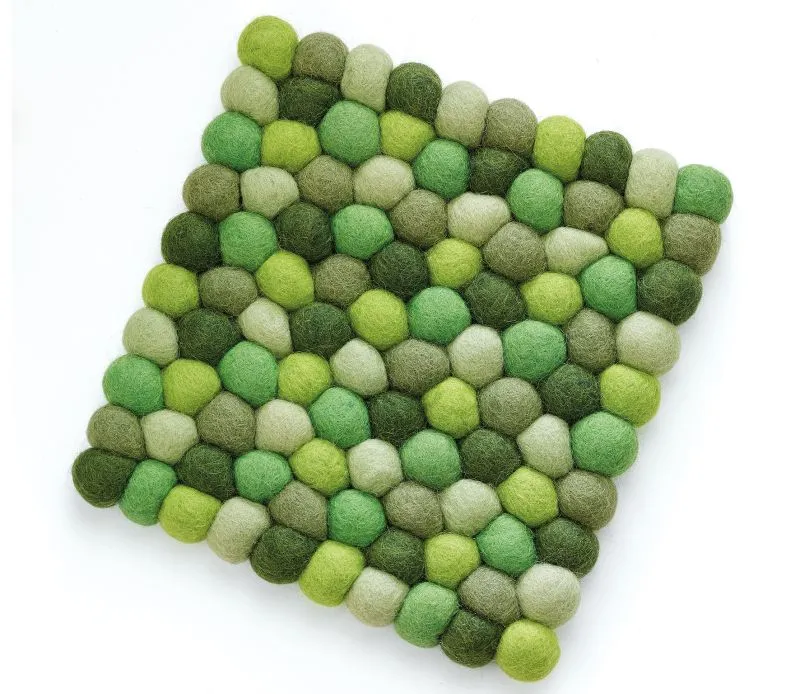 Untersetzer Verde eckig 21x21 Lana