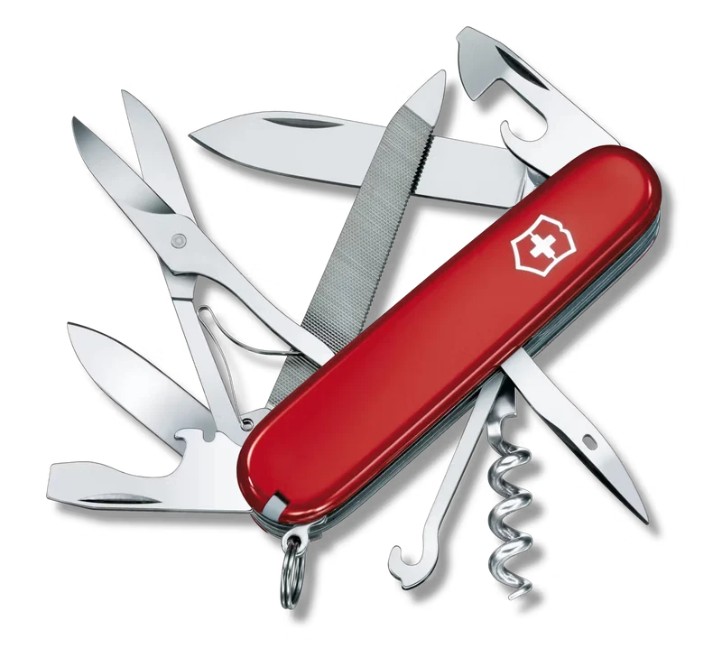 Offiziersmesser Mountaineer rot