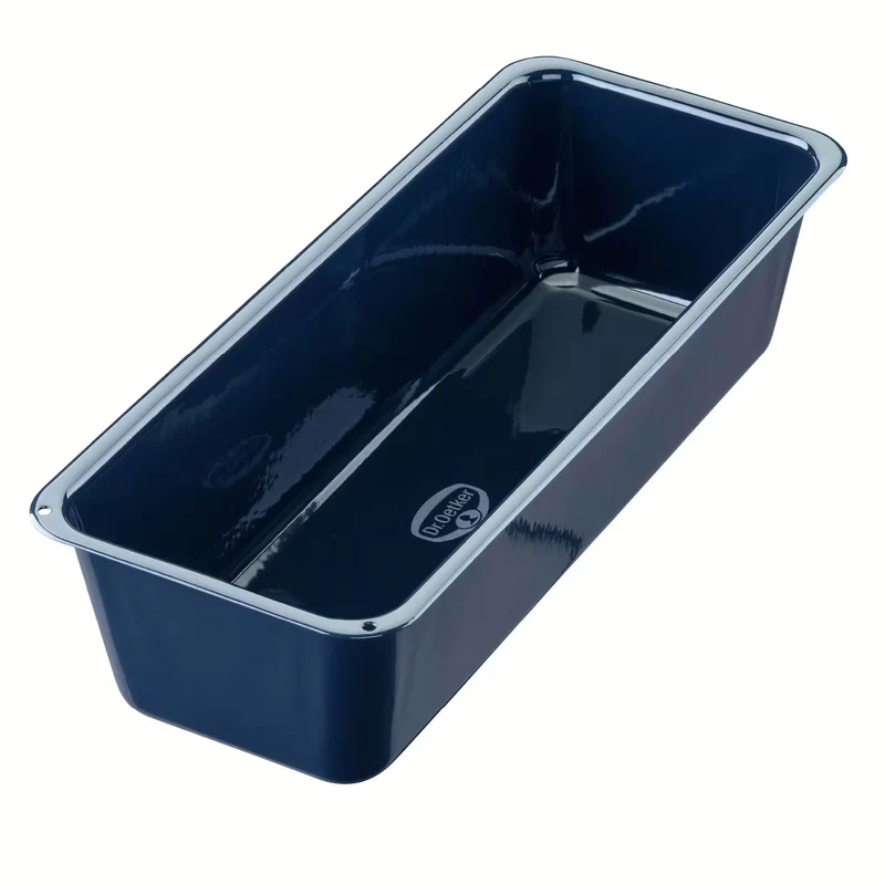 Kastenform 30cm Emaille Back-Liebe