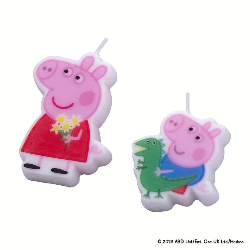 Motivkerzen 2tlg Peppa Pig