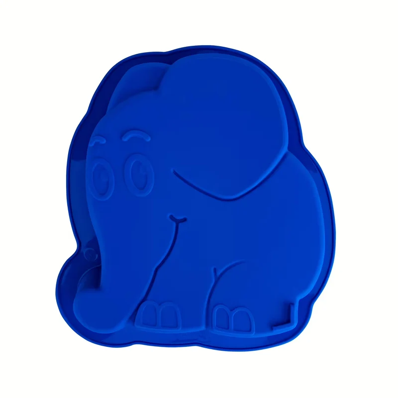 Motivbackform Elefant Silikon Sendung mit der Maus