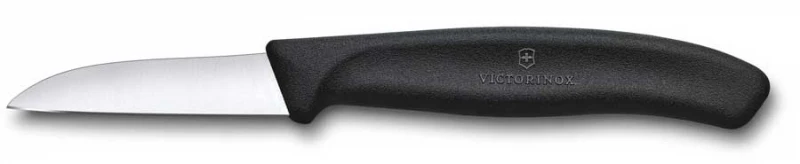 Gemüsemesser gerade 6 cm schwarz Swiss Classic