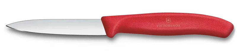 Gemüsemesser 8 cm gerade rot Swiss Classic