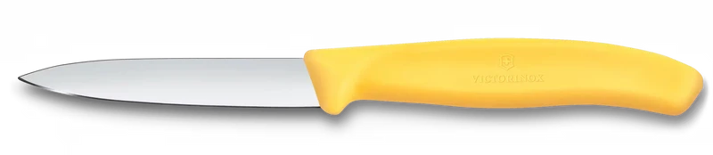 Gemüsemesser 8 cm gerade gelb Swiss Classic