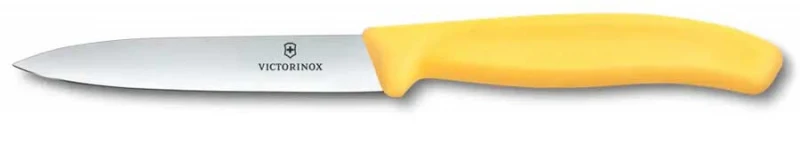 Gemüsemesser 10 cm gerade gelb Swiss Classic