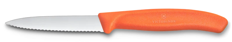 Gemüsemesser 8 cm Welle orange Swiss Classic