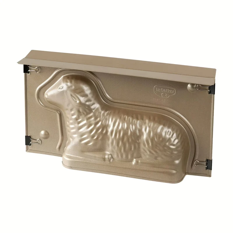 Vollbackform Lamm 0,9l Golden Easter