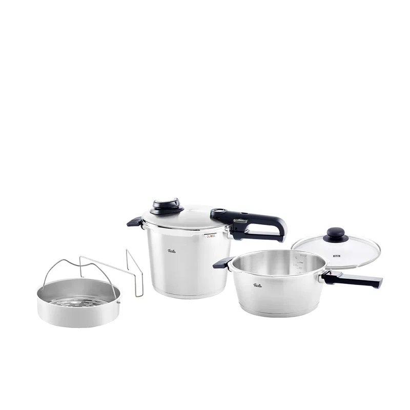 Schnellkochtopf-Set 6l + Schnellbratpfanne 3,5l Vitavit Premium 2.0