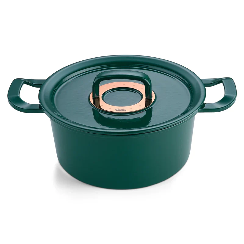 Bräter 20cm rund Guss Jade Grun Original-Profi Collection
