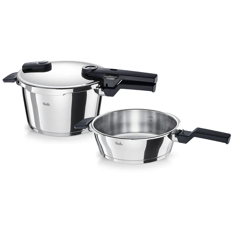 Schnellkochtopf-Set 4,5l. + Schnellbratpfanne 2,5l. Vitaquick® Glossy