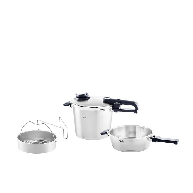 Schnellkochtopf-Set 6l + Schnellbratpfanne 2,5l Vitavit Premium