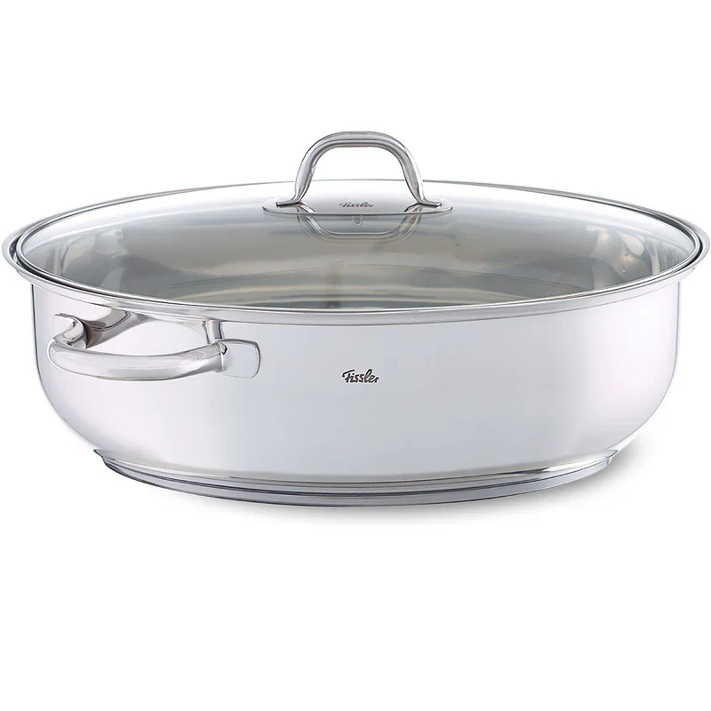 Bräter oval Edelstahl Induktion 38cm