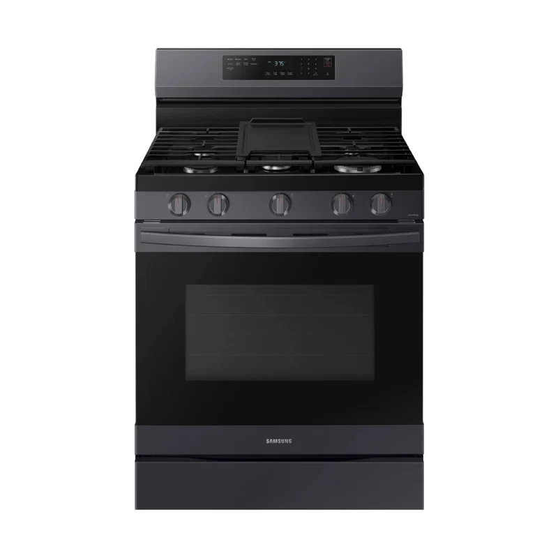 Samsung NX60A6511SG 6.0 cu. ft. Smart Gas Range with No-Preheat Air Fry and Convection - Black
