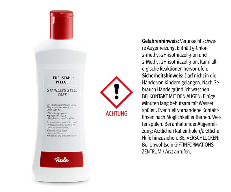 Edelstahl Reinigungs-u. Pflegemittel