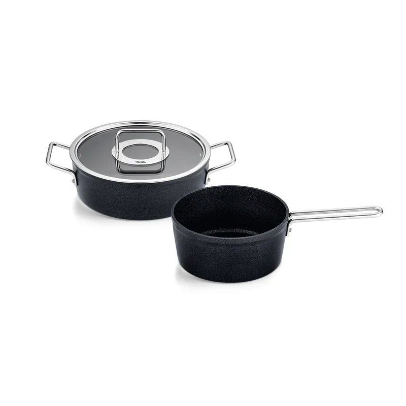 Topfset 2tlg mit Glasdeckel Adamant