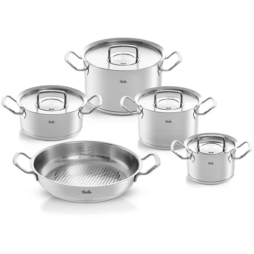 Topfset 5tlg Metalldeckel mit Serviepfanne 28cm Original-Profi Collection