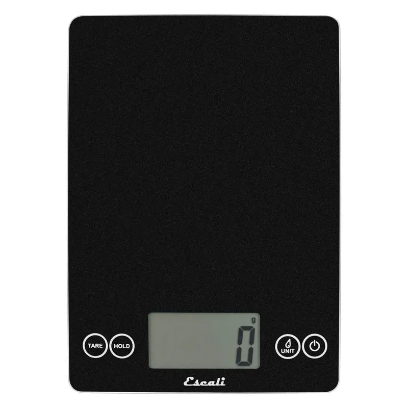 Escali Arti Glass Kitchen Scale - Black