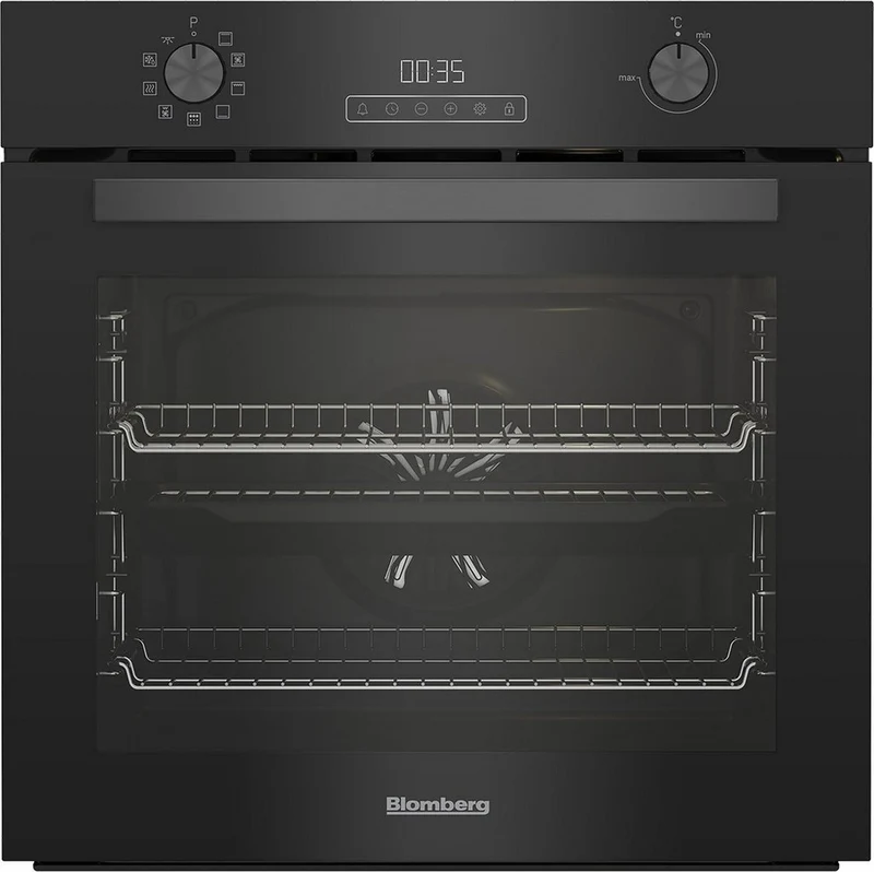 Blomberg Pyroclean Aero Chef Built In Single Oven - Black | ROEN8232BP