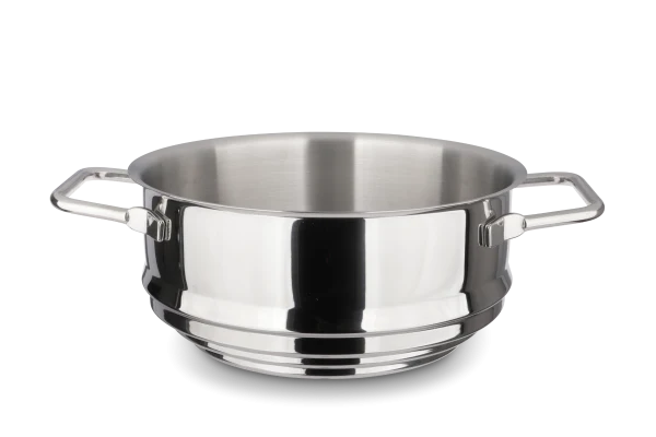 Dämpfaufsatz Edelstahl für Töpfe Ø 16 cm, 18 cm und 20 cm