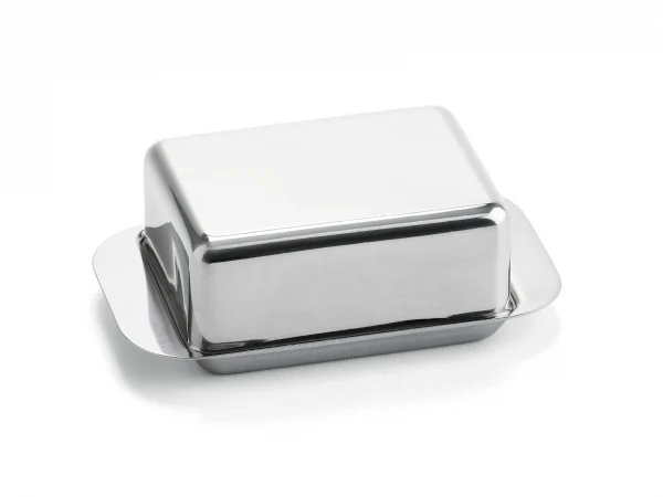 Butterdose Edelstahl für 1/4 Pfund 125gr.