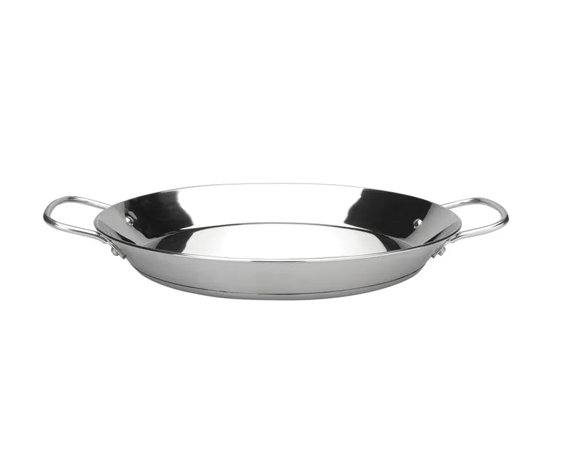 Paella Edelstahlpfanne Premier 34 cm.