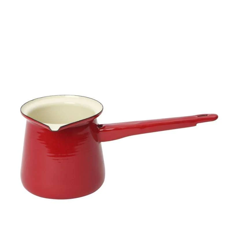Kaffeekocher Türkischkaffee 0.4L Rot emailliert