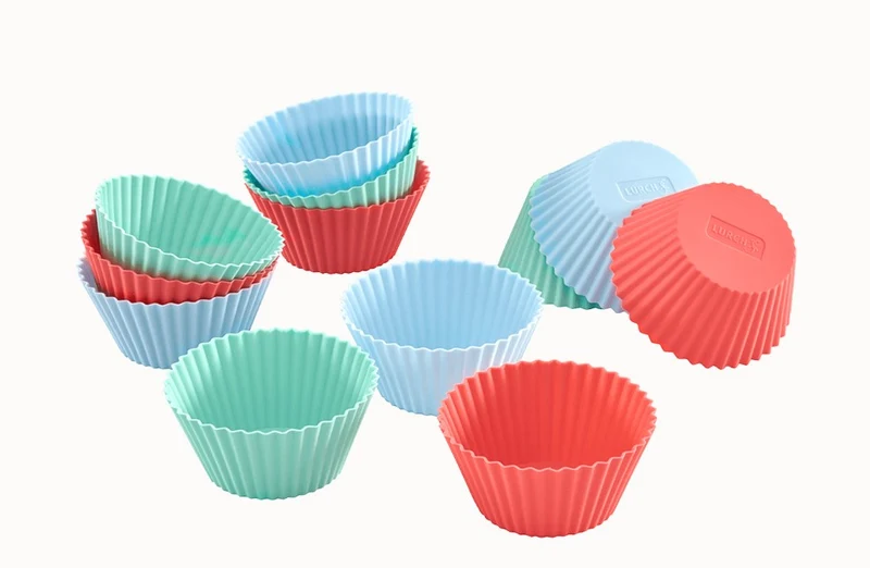 Muffinformen "Pastell Mix" 12er Set von Lurch