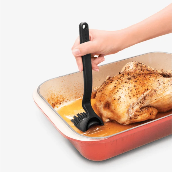 Silikonpinsel Brizzle schwarz L. 28cm Br. 5cm