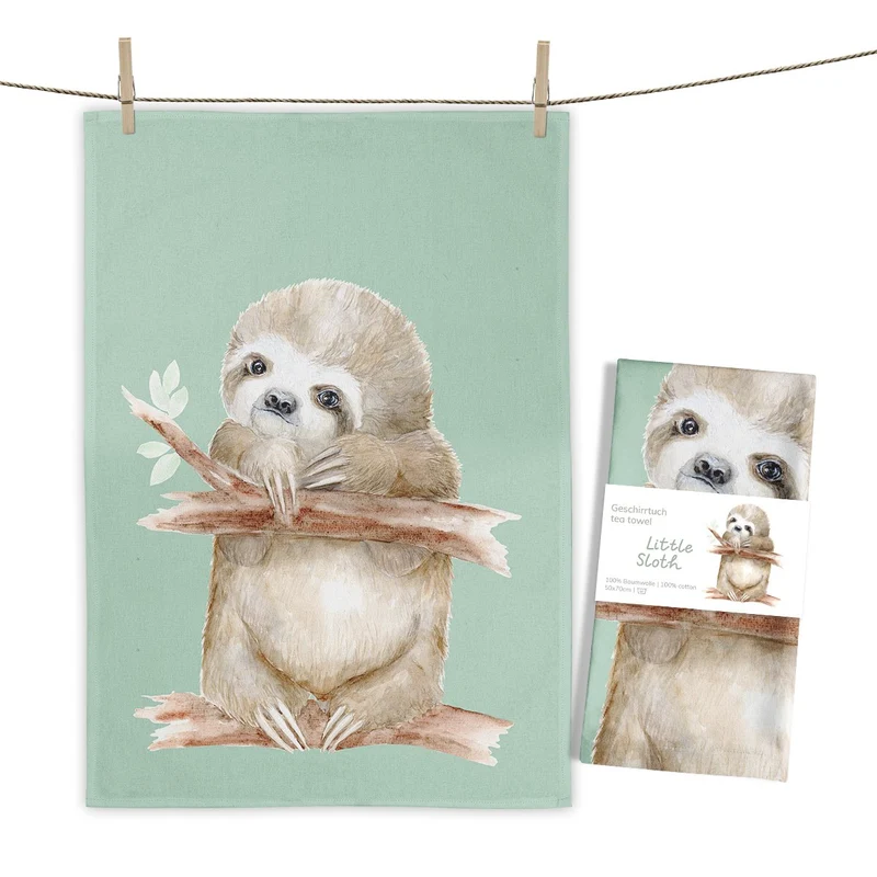 Geschirrtuch Sloth