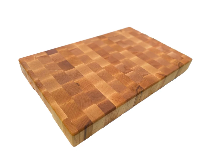 Hackblock aus Ahornholz 45 x 28,75 x 5 cm mit Gummifüßen