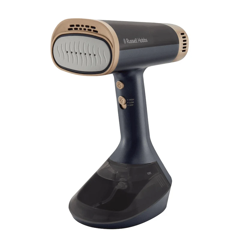 Russell hobbs Steam Genie™ VacuSteam™ Fabric Steamer Black/Gold | 28550
