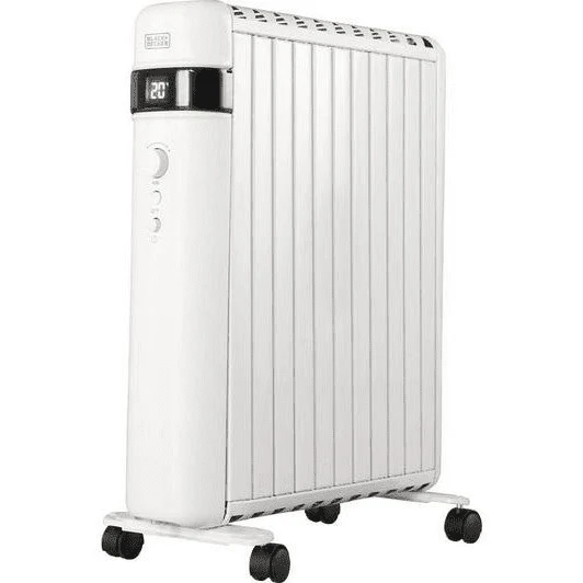 BLACK & DECKER 2500W Smart Oil‑Free Radiator | BXRA43017GB