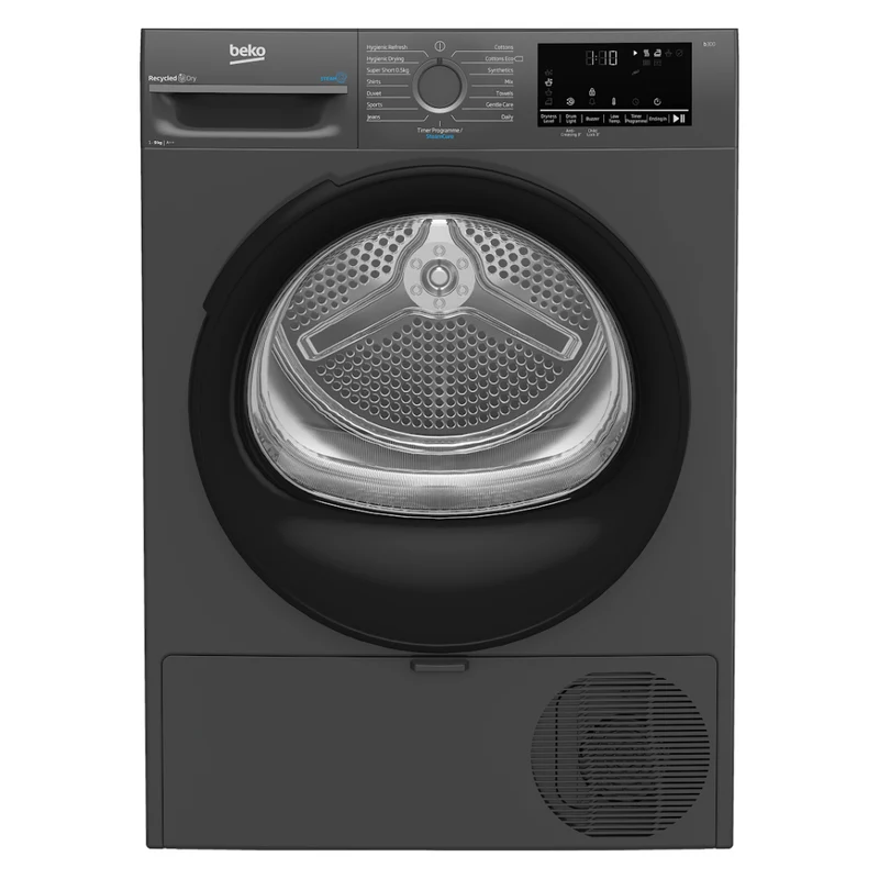 Beko BM3T3933NA 9kg Heat Pump Tumble Dryer with SteamCure Technology