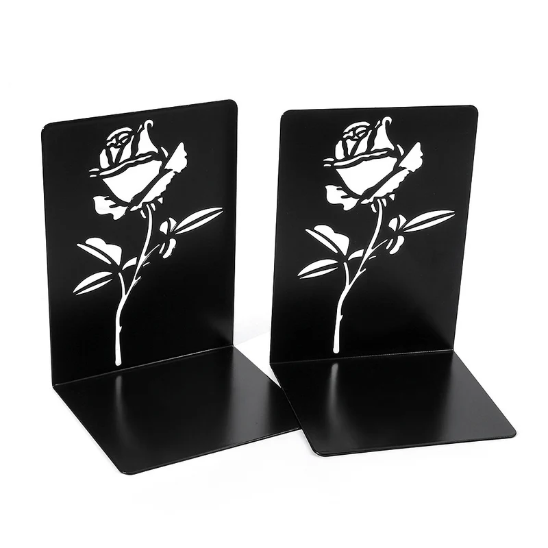Künstlerische Rosen Design Buchstützen
