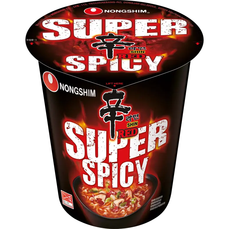 Nongshim Shin red super spicy