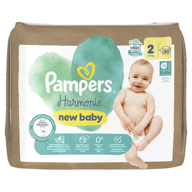 Pampers Harmonie luiers maat 2