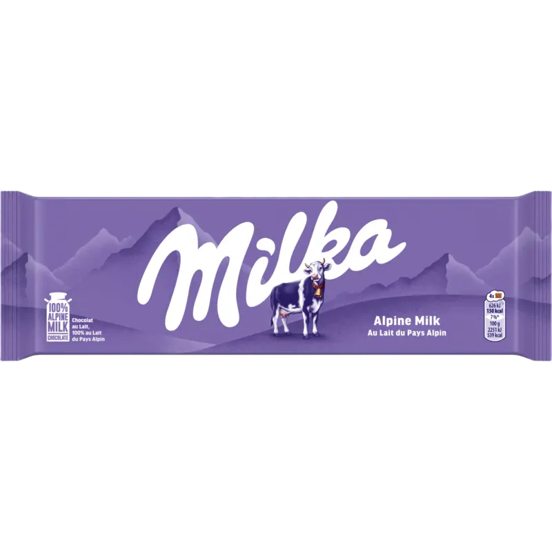 Milka Chocoladereep alpenmelk