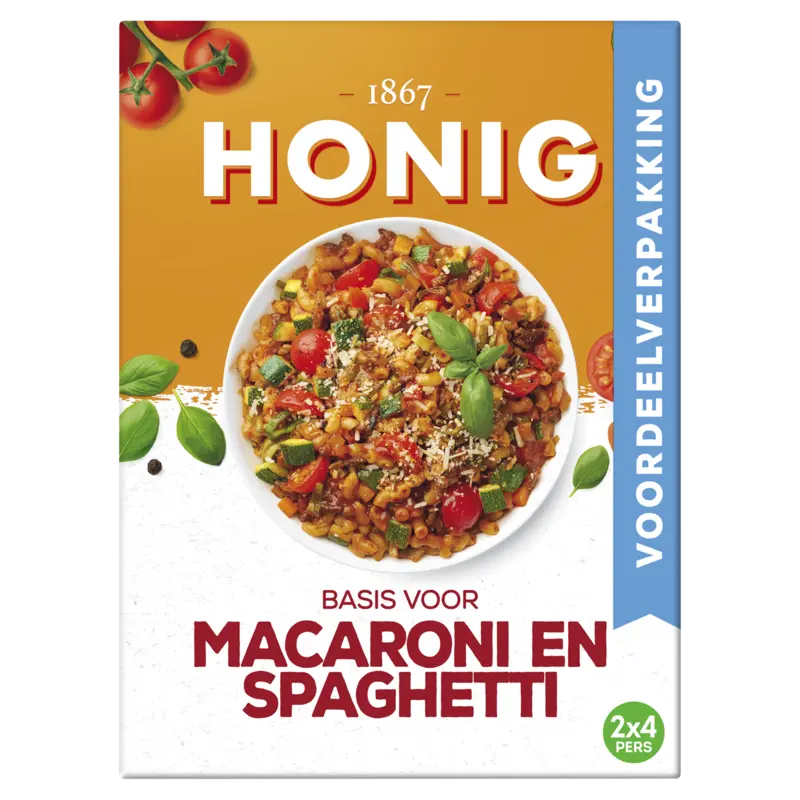 Honig Basis macaroni & spaghetti voordeel
