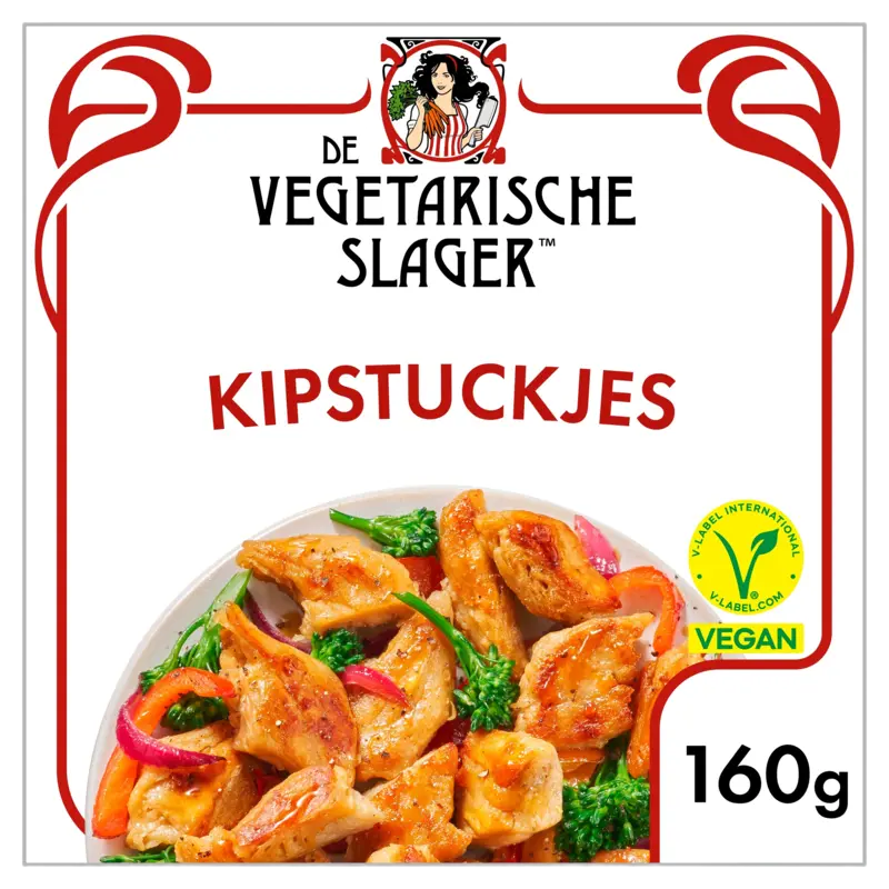 Vegetarische Slager Vegan kipstuckjes