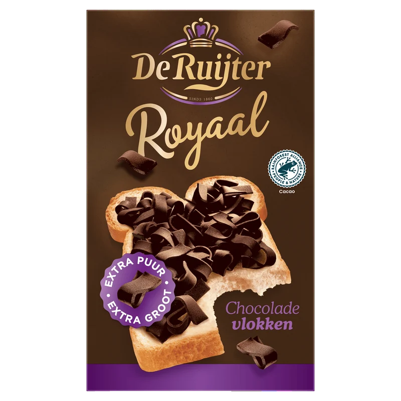 De Ruijter Royaal Chocoladevlokken