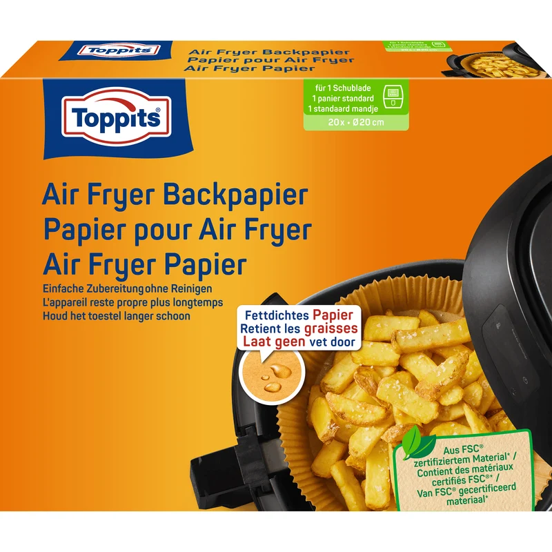 Toppits Bakvellen Airfryer 20cm